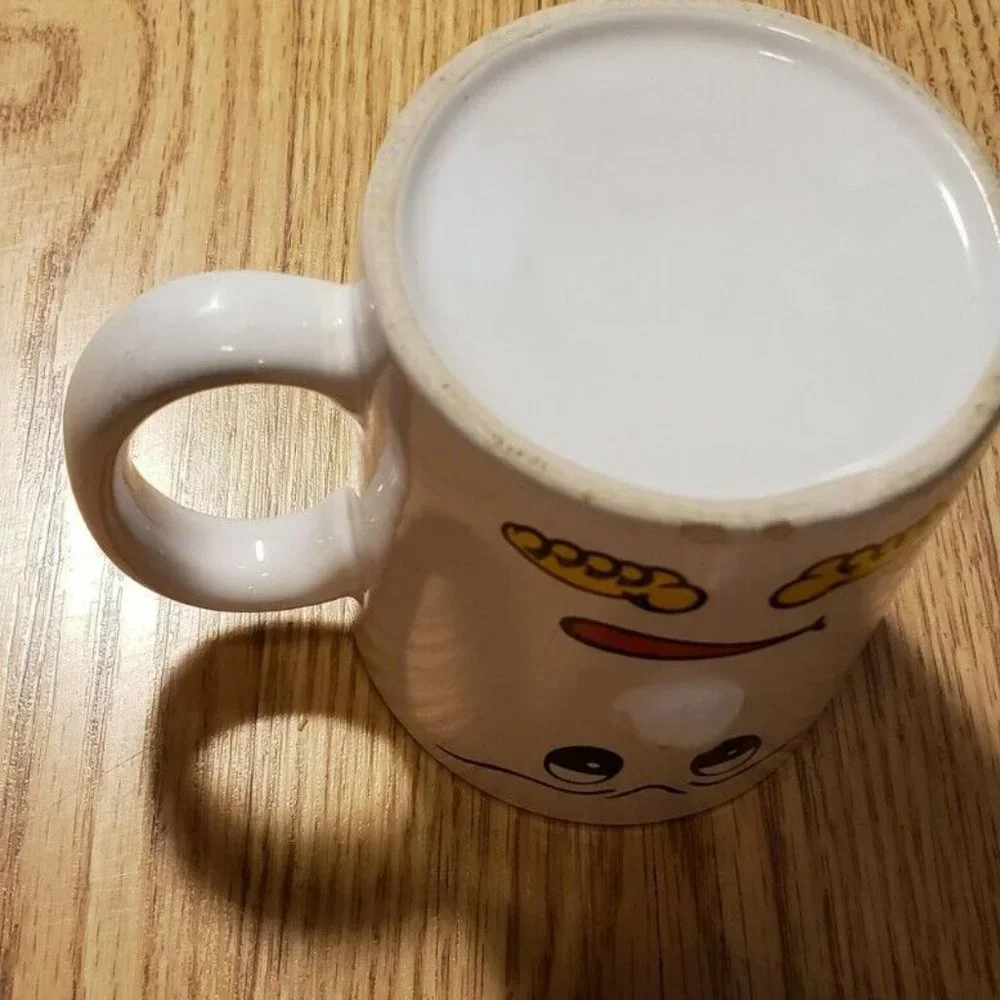Angry Face Coffee Cup / Mug 3D Nose